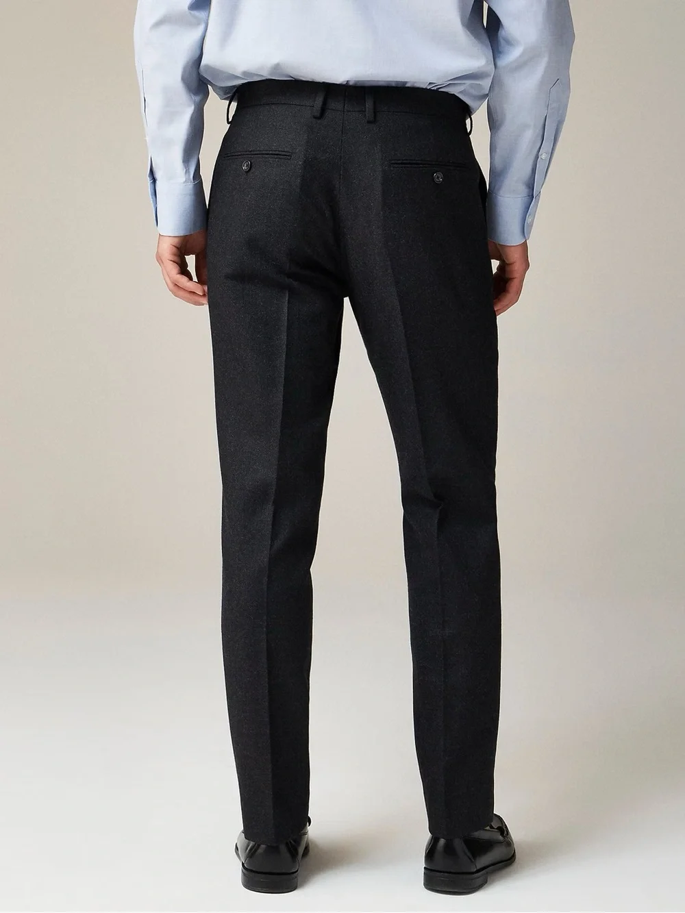 J. CREW Ludlow Slim-fit suit pant in English cotton-wool blend Navy 32/30 BH231